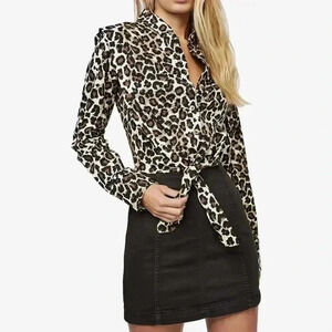 FREE PEOPLE MODERN FEMME DENIM MINI SKIRT BLACK